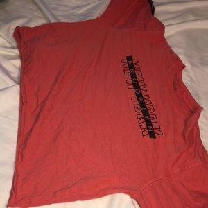 Red/Orange Cropped Top